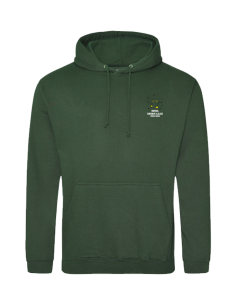 Sweat à capuche vert ENSCL