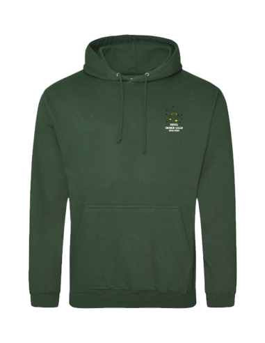 Sweat à capuche vert ENSCL
