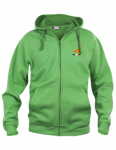 Veste zippée vert FCF