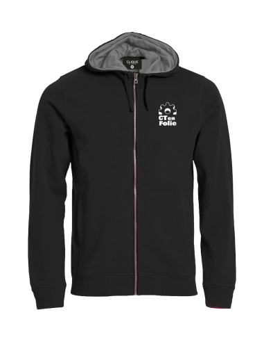 Veste zippée CT EN FOLIE