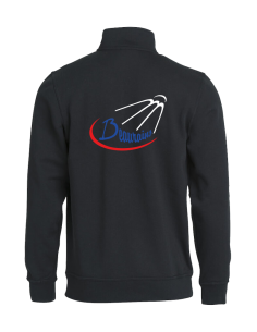 Pull demi-zippé ASDB BADMINTON 2