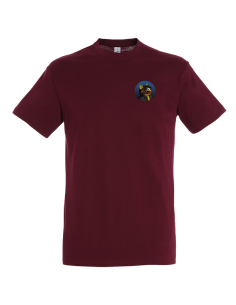 Tee-shirt bordeaux SALON DE...