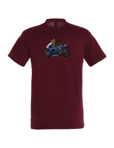 Tee-shirt bordeaux SALON DE... 2