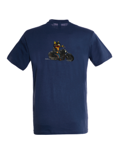 Tee-shirt bleu denim SALON... 2