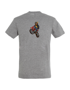 Tee-shirt gris chiné SALON... 2