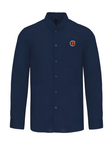 Chemise à col mao PULP IMMOBILIER